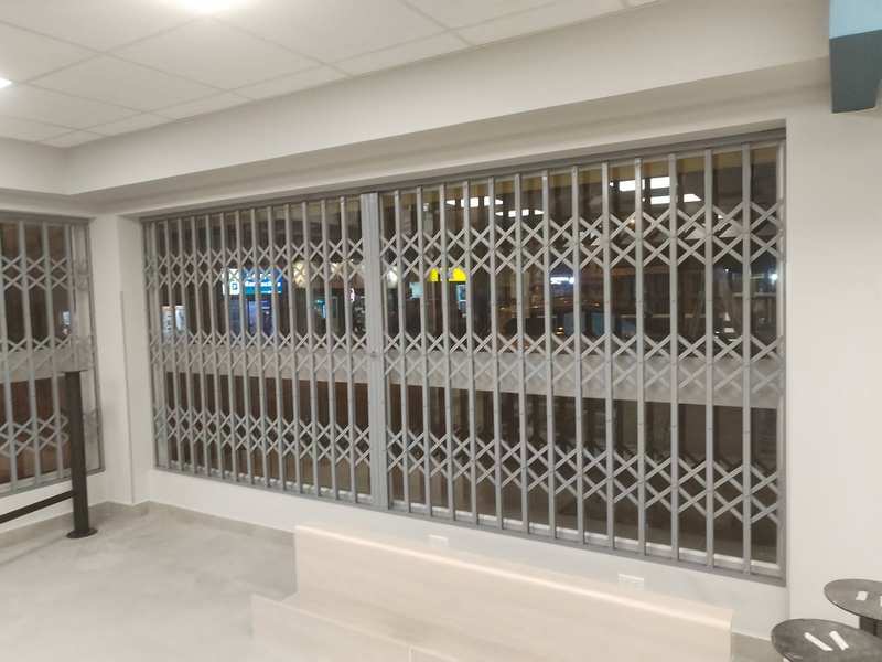 Reja plegable INGPROME - instalación real