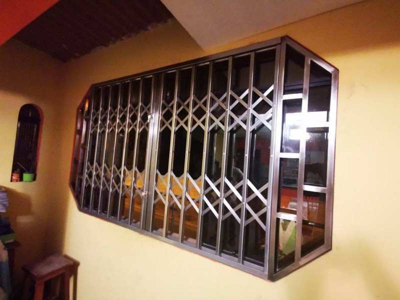 Reja plegable INGPROME - instalación real