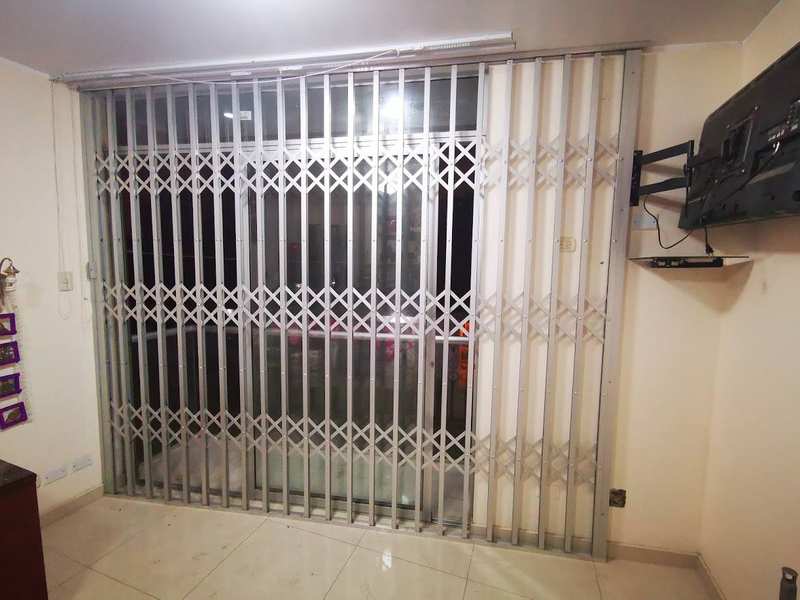 Reja plegable instalación exterior - INGPROME