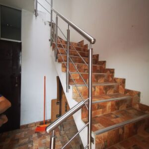 barandas de acero inoxidable, para escalera